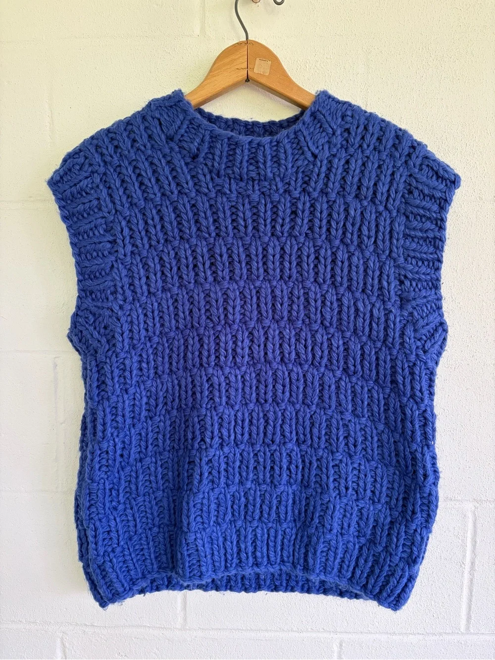 English Factory - Chunky Knit Sleeveless Sweater